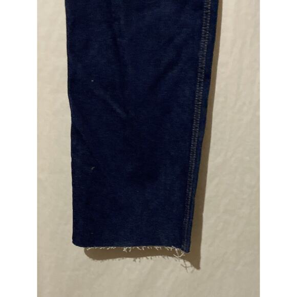 Zara Women’s The New Daddy Jeans Size 4 Full Length Slim Fit Iconic Blue Dark - Picture 7 of 9